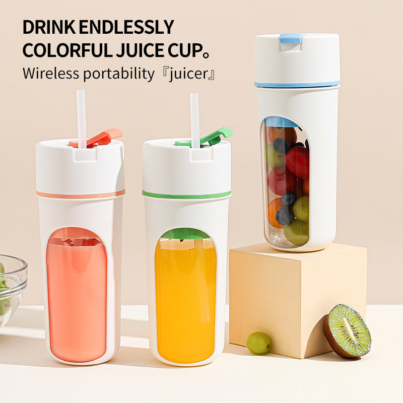 Kitchen Electric Juicer USB Charging Wireless Juices Blender Fruit