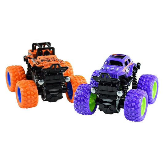 Mini Monster Truck Stunt Cars Pack of 2